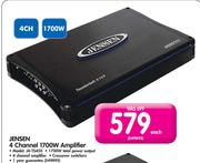 Jensen 4 Channel 1700W Amplifier JA-TS450