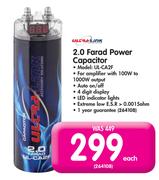 Ultra Link 2.0 Farad Power Capacitor UL-CA2F