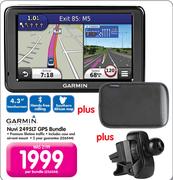 Garmin Nuvi 2495LT GPS Bundle