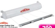 Retractaline Large Clothes Line-4 Lines x 8m