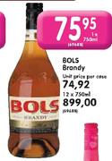Bols Brandy-12x750ml