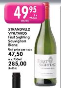 Strandveld Vineyards First Sighting Sauvignon Blanc-6 x 750ml
