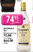 Seagram's Extra Dry Gin-1x750ml