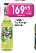 Hooch Fox Range-24 x 300ml