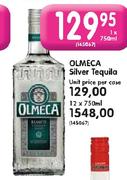 Olmeca Silver Tequilla-12x750ml