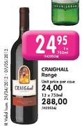 Craighall Range-12 x 750ml