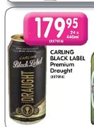 Carling Black Label Premium Draught-24 x 440ml