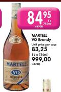 Martell Vo Brandy-12x750ml
