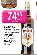 Amarula Cream Liqueur-12x750ml