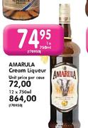 Amarula Cream Liqueur-1x750ml
