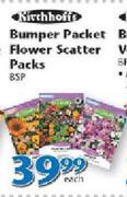 Kirchhoffs Bumper Packet Flower Scatter Packs-Each