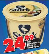 Stork Country Spread Medium Fat Spread-1kg Tub