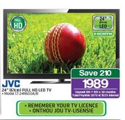 JVC 24" (61cm) Full HD LED TV-LT-24N500A/B