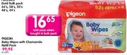Pigeon Baby Wipes with Chamomile Refill Pack-6 x 82's 