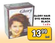 Glory Hair Dye Henna Black-6's