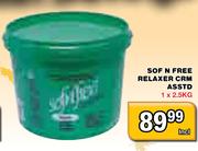 Sof N Free Relaxer Crm Asstd-2.5kg
