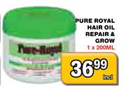 Pure Royal Hair Oil Repair & Grow-200ml