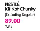 Nestle Kit Kat Chunky(Excluding Regular)-24's