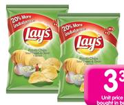 Simba Lay's Chips(All Flavours)-36gm Each