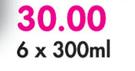 Brookes Oros RTD(All Flavours)-6 x 300ml