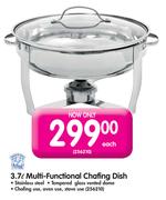 3.7Ltr Multi-Functional Chafing Dish