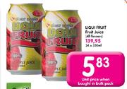 Liqui Fruit  Fruit Juice-24 x 330ml