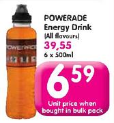 Powerade Energy Drink-6 x 500ml