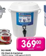 Nu-Ware Heat-A-Container-25L Each