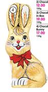 Hauswirth Chocolate Sitting Bunny-150g