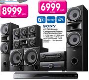 Sony 6.2 3D Blu-Ray Component System BD-DDW5400/S490