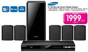 Samsung 5.1 3D Blu-Ray Home Theatre System HTF4500