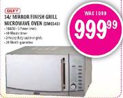 Defy Mirror Finish Grill Microwave Oven-34l 