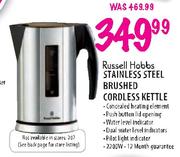 Russell Hobbs Stainless Steel Brushed Cordless Kettle 