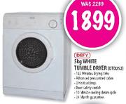 Defy White Tumble Dryer-5kg 