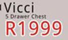 Vicci 5 Drawer Chest
