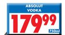Absolut Vodka-750ml