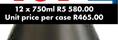 Remy Martin Vsop Cognac-12 x 750ml