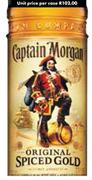 Captain Morgan Spiced Gold-12 x 750ml