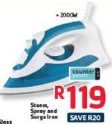 Counter Point Steam,Spray And Surge Iron