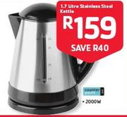 Counter Point 1.7Litre Stainless Steel Kettle