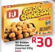 I&J Golden Chickeroos Assorted-400g