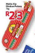 Mielie-Kip Chicken Polony-1Kg
