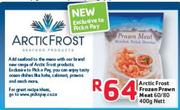 Arctic Frost Frozen Prawn Meat-60/80 400g Nett