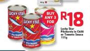 Lucky Star Pilchards In Chilli Or Tomato Sauce-3x155g