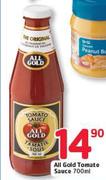 All Gold Tomato Sauce-700ml