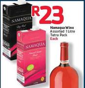 Namaqua Wine Assorted Tetra Pack-1Ltr