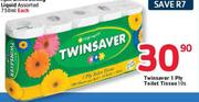 Twinsaver 1 Ply Toilet Tissue-10's pack
