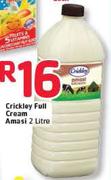 Crickley Full Cream Amasi-2Ltr