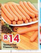 Smoked Deli Viennas-500g