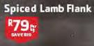 Spiced Lamb Flank-Per Kg